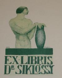 Aiglon [Sassy Attila]: Ex libris Dr. Siklóssy