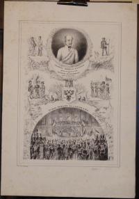 Kaliwoda, Franz: Erzherzog Johann von Oesterreich. Das grosse Fackelzug den 5. Juli 1848 in Wien