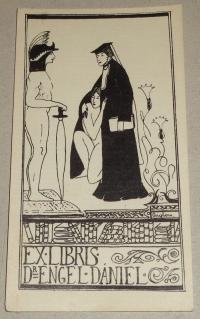 Sassy Attila, (AIGLON): Ex libris Dr. Engel Dániel
