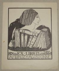Sassy Attila, (AIGLON): Ex libris Ambrózy Ágostonné
