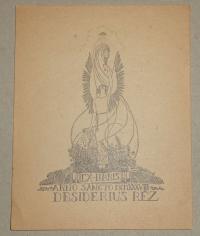 Sassy Attila, (AIGLON): Ex libris Desiderius Réz