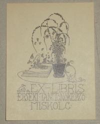 Sassy Attila, (AIGLON): Ex libris Érseki Tanítóképző Miskolc