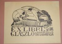 Sassy Attila, (AIGLON): Ex libris G. László de Laborfalva
