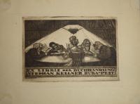 Gara Arnold: Ex libris der Buchandlung Stephan Kellner Buda-Pest