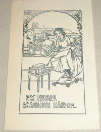 Nagy Sándor: Ex libris  Dr. Arthuri Káldor